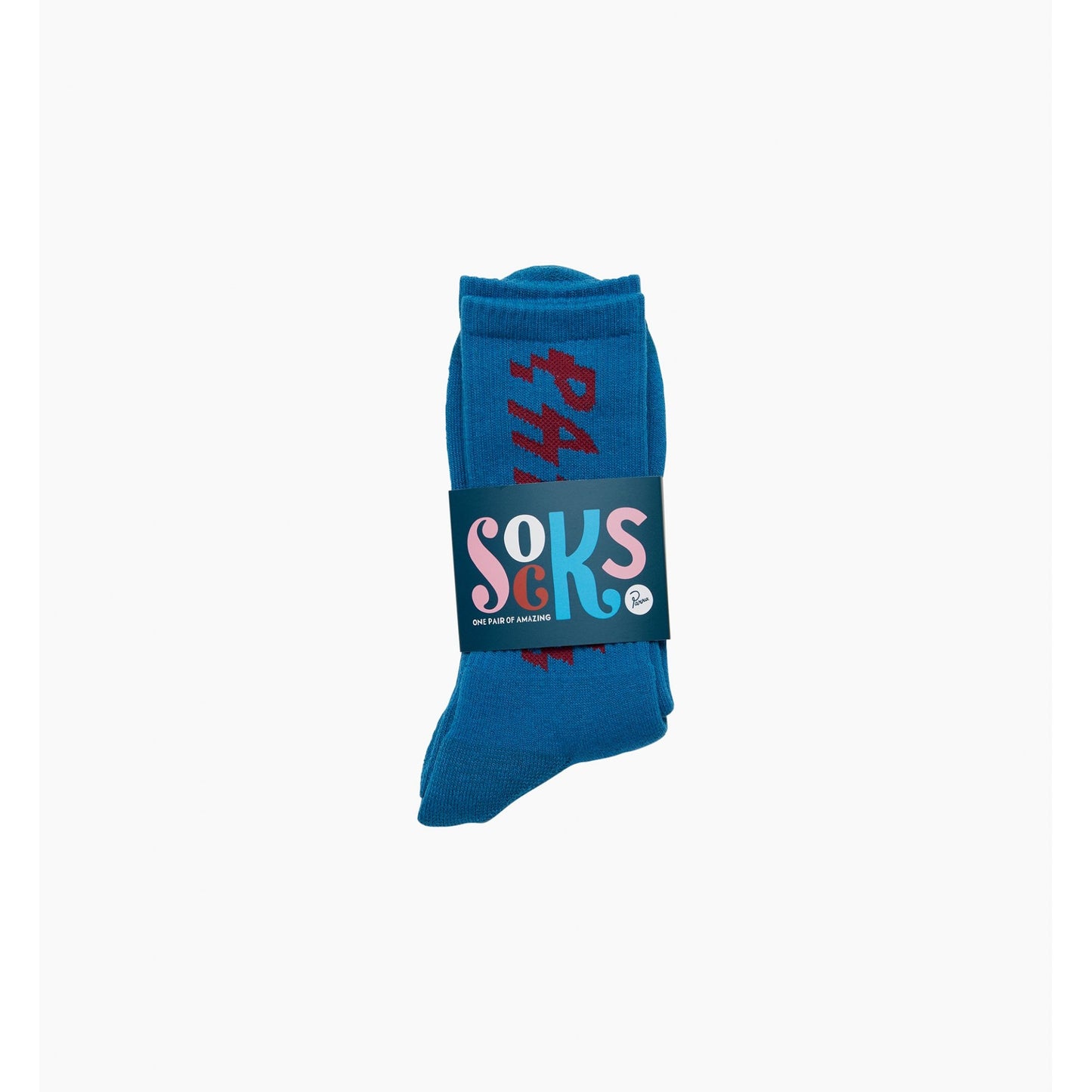 Shocker Logo Crew Socks - Greek Blue