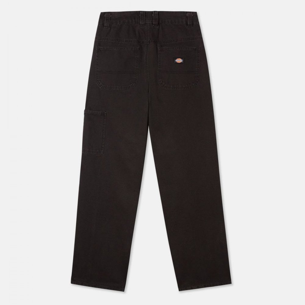 W' Duck Canvas Carpenter Pant - Stone Washed Black