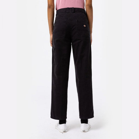 W' Duck Canvas Carpenter Pant - Stone Washed Black