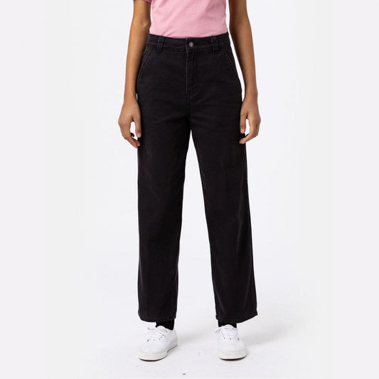 W' Duck Canvas Carpenter Pant - Stone Washed Black