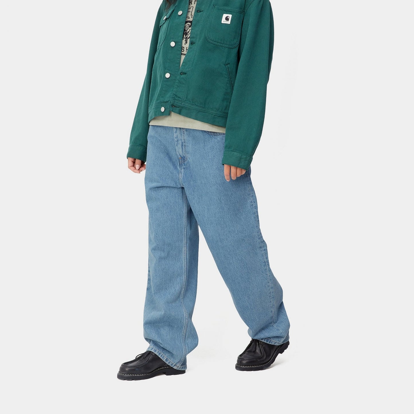 W' Brandon Pant - Blue (Stone Bleached)