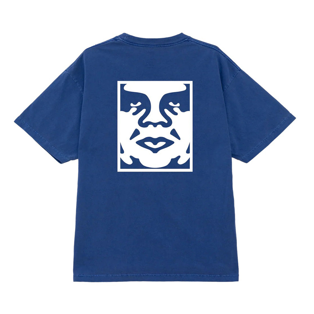 Bold Icon Face Tee - Pigment Electric Indigo