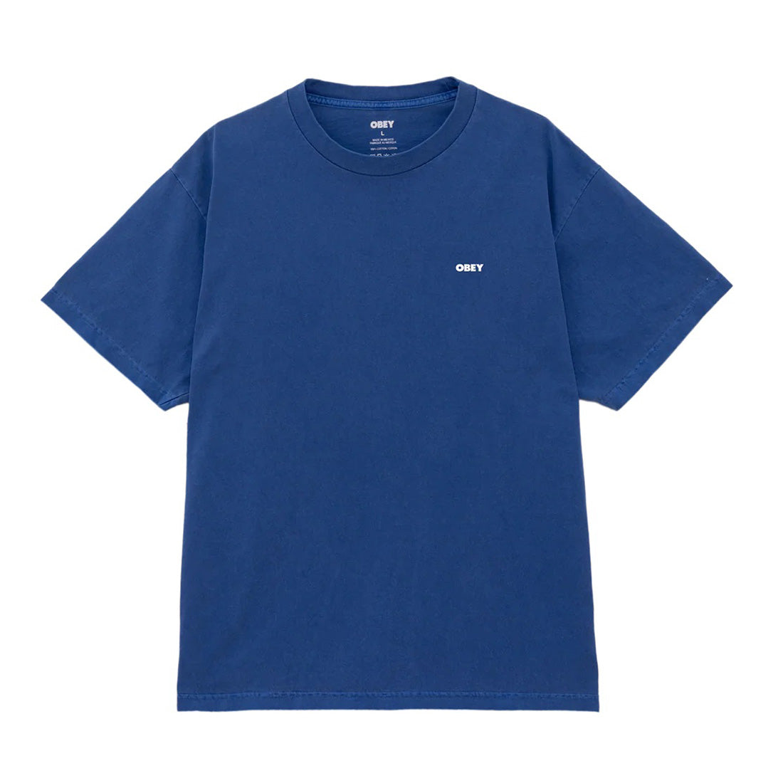 Bold Icon Face Tee - Pigment Electric Indigo