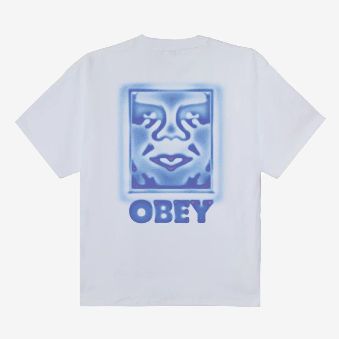 Heat Map Icon Heavyweight Tee - White