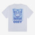 Heat Map Icon Heavyweight Tee - White