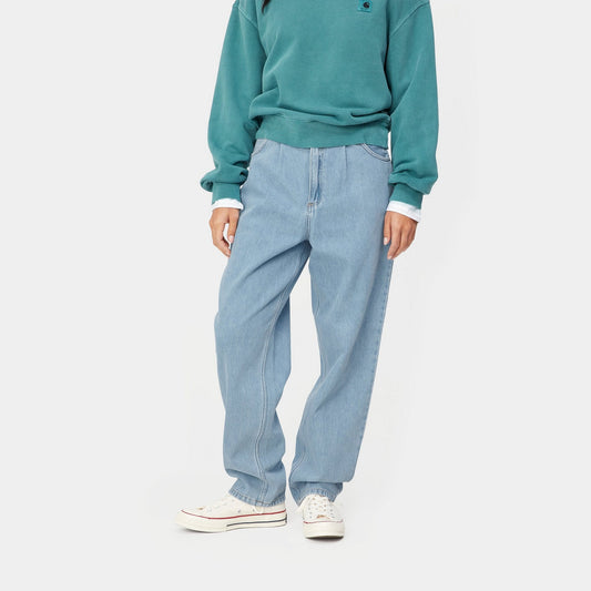 W' Stayton Pant - Blue (Light Stone Washed)