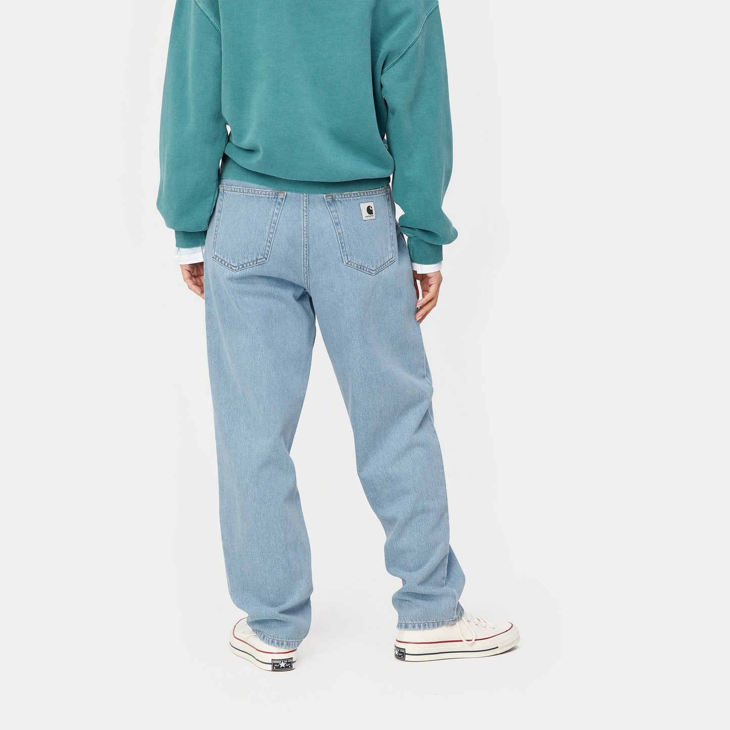 W' Stayton Pant - Blue (Light Stone Washed)