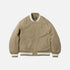 Cavalry Twill Varsity Jacket Beige