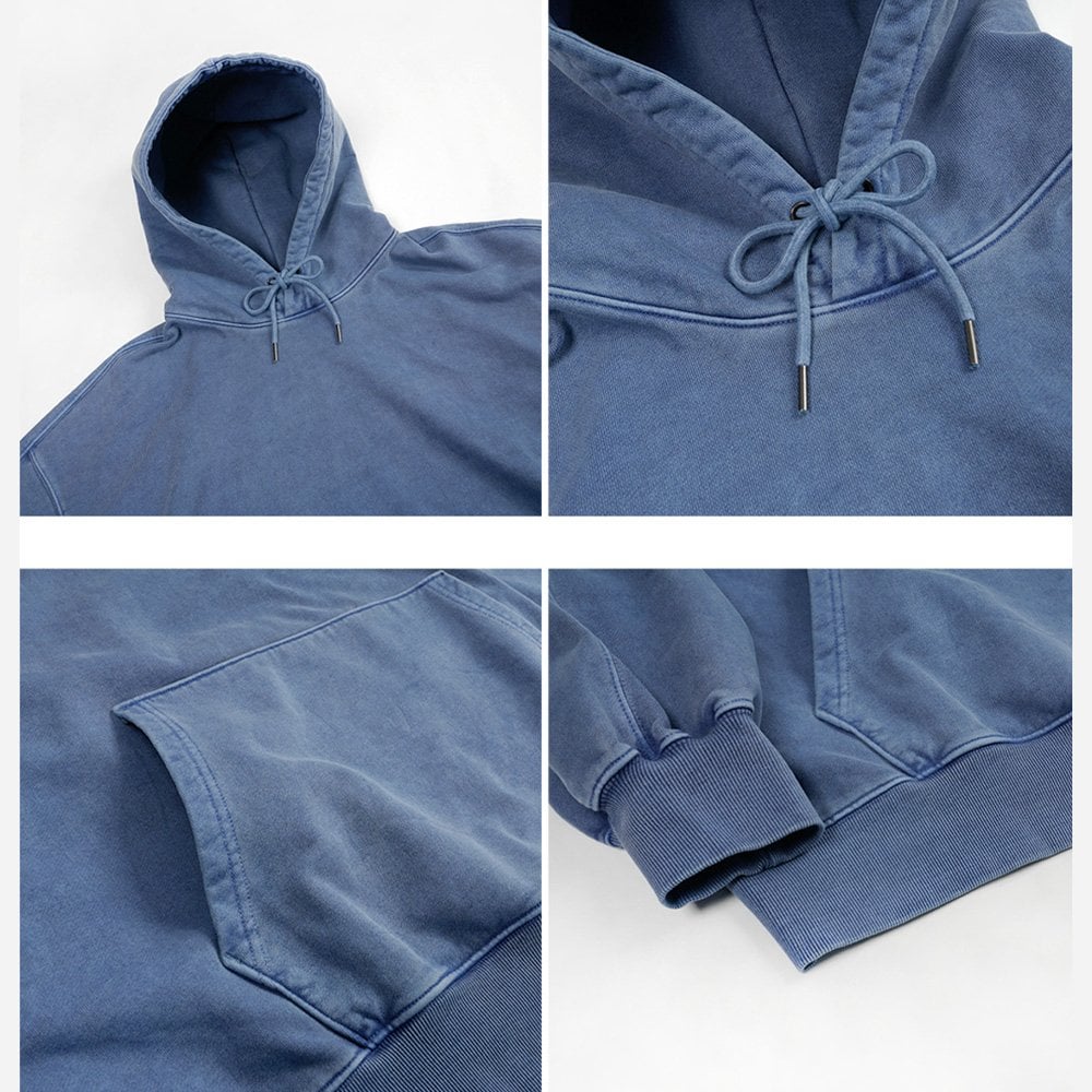 OG Pigment Dyeing Hoody 002 - Blue