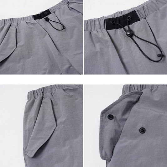 IPFU Parachute Track Pants - Graphite