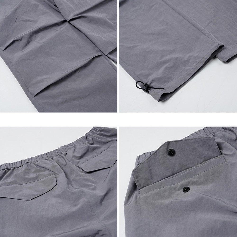 IPFU Parachute Track Pants - Graphite