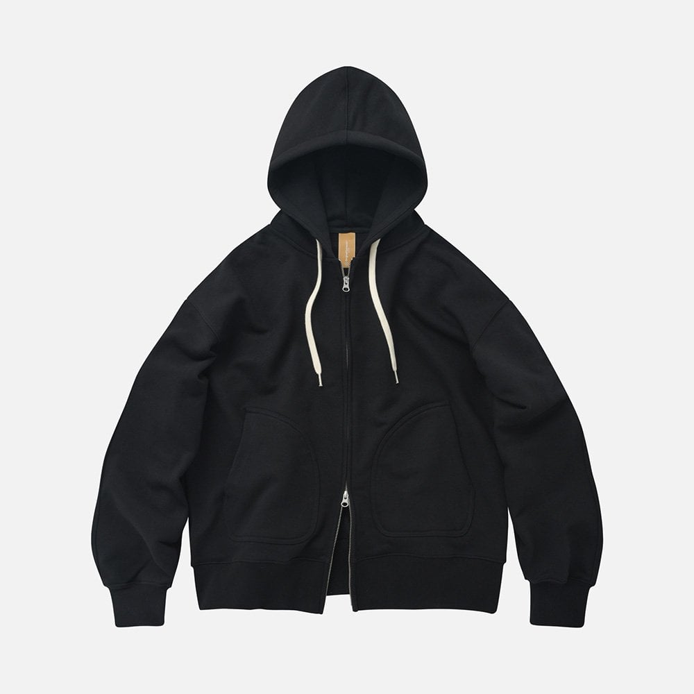 OG Heavyweight Hood Zip-up - Black