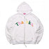 Zip Hood White - Multi