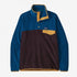 Men's Lightweight Synchilla Snap-T® Fleece Pullover - Obsidian Plum