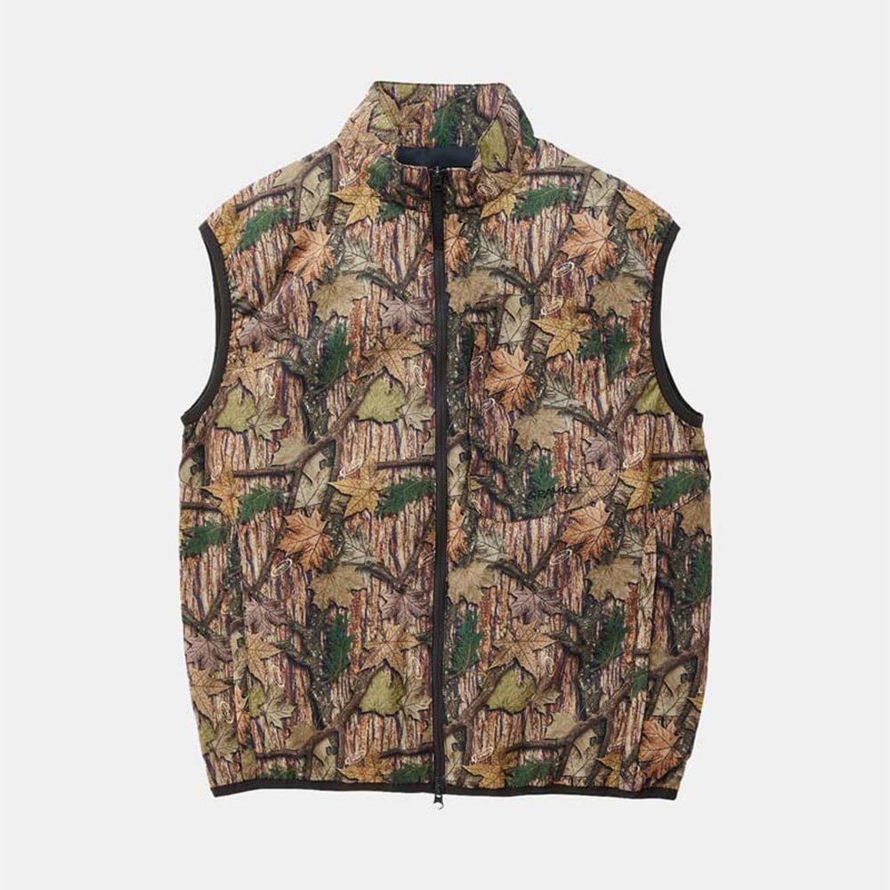 Softshell Eqt. Padding Vest - Leaf Camo