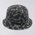 Brushed Bucket Hat - Black / White Leopard (Unwashed)