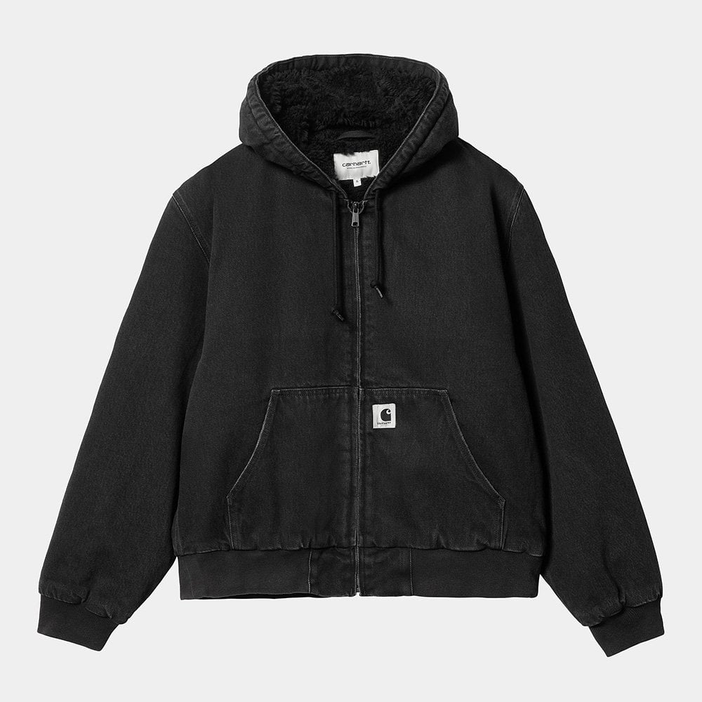 Women's W' Og Active Jacket (Winter) - Black Stonewashed