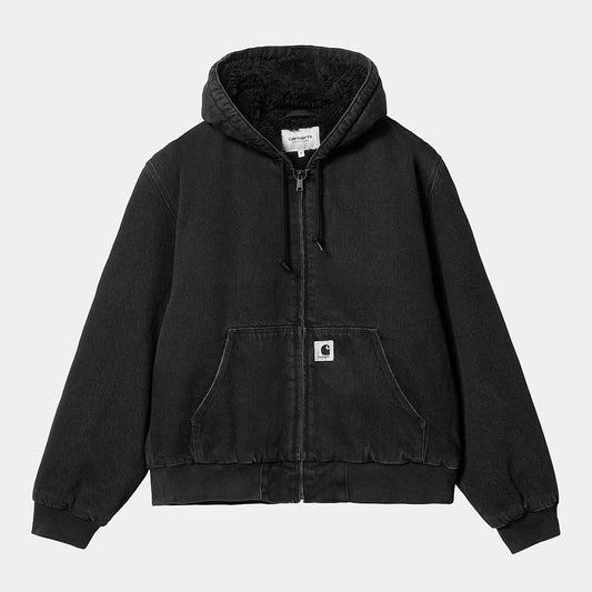 Women's W' Og Active Jacket (Winter) - Black Stonewashed
