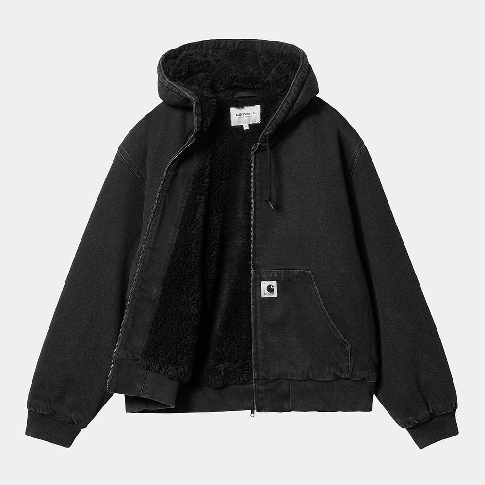 Women's W' Og Active Jacket (Winter) - Black Stonewashed