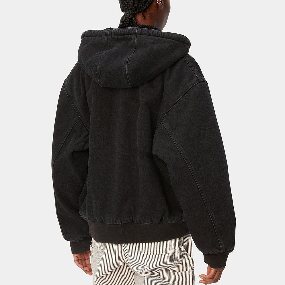 Women's W' Og Active Jacket (Winter) - Black Stonewashed
