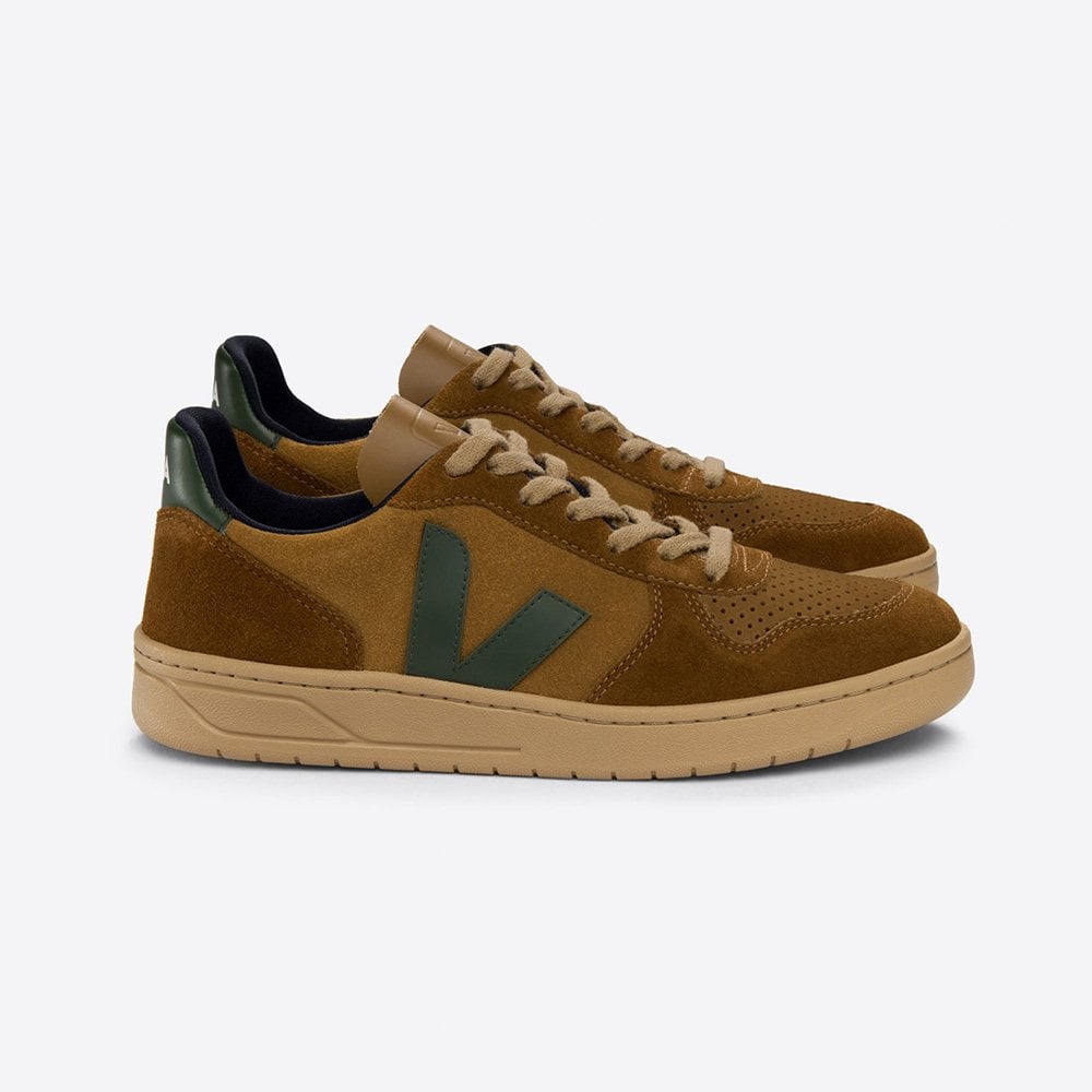 W' V-10 Suede - Camel / Cyprus Multicolour
