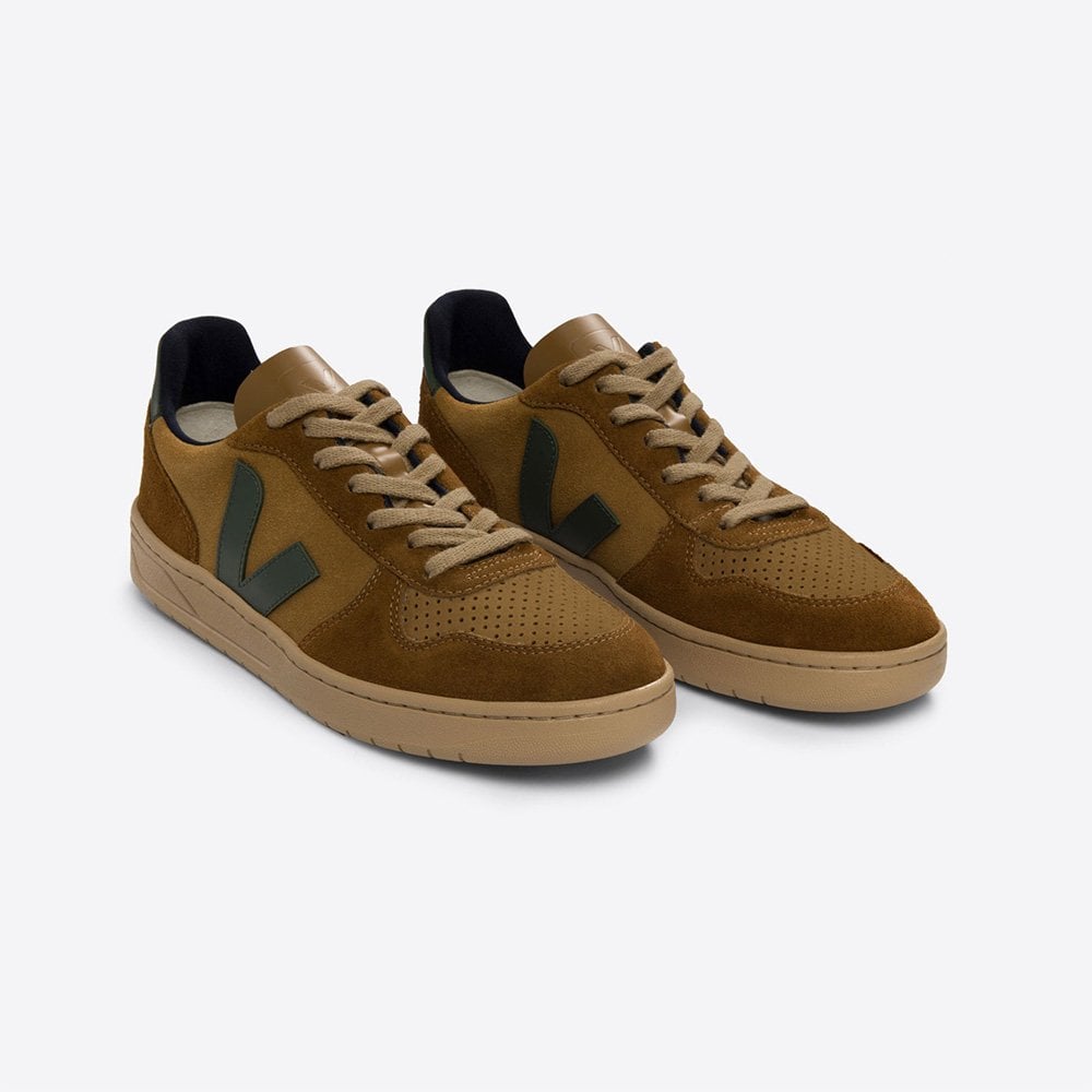 W' V-10 Suede - Camel / Cyprus Multicolour