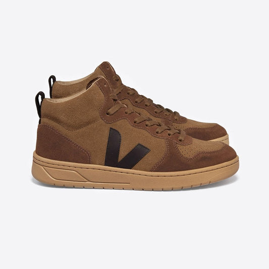 W' V-15 Suede - Brown / Black