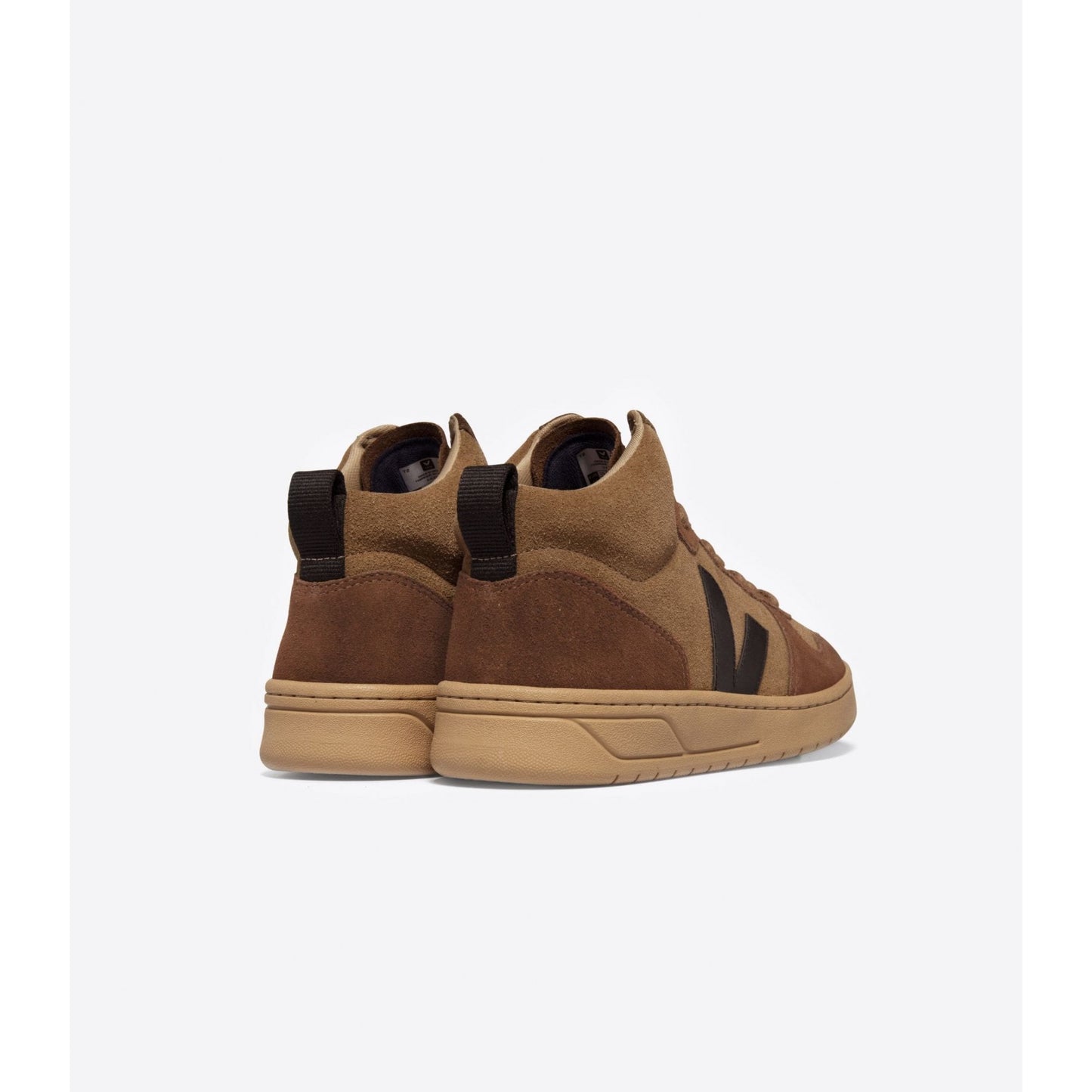 W' V-15 Suede - Brown / Black