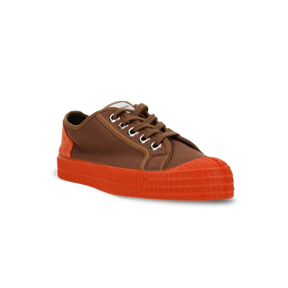 Star Master Canvas X Suede - Brown / Orange