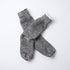Double Face Crew Socks - Charcoal