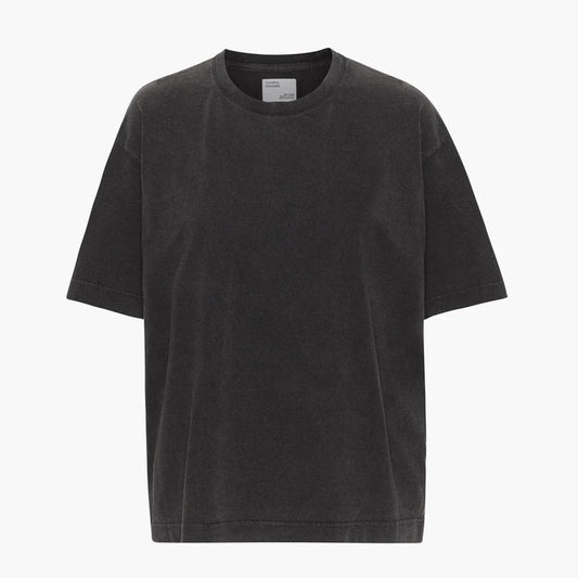 Oversized Organic Tee - Faded Black