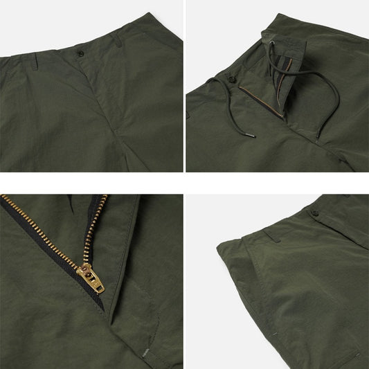 Parachute Cargo Pants - Dark Olive