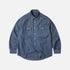 Cigarette Pocket Chambray Shirt - Indigo