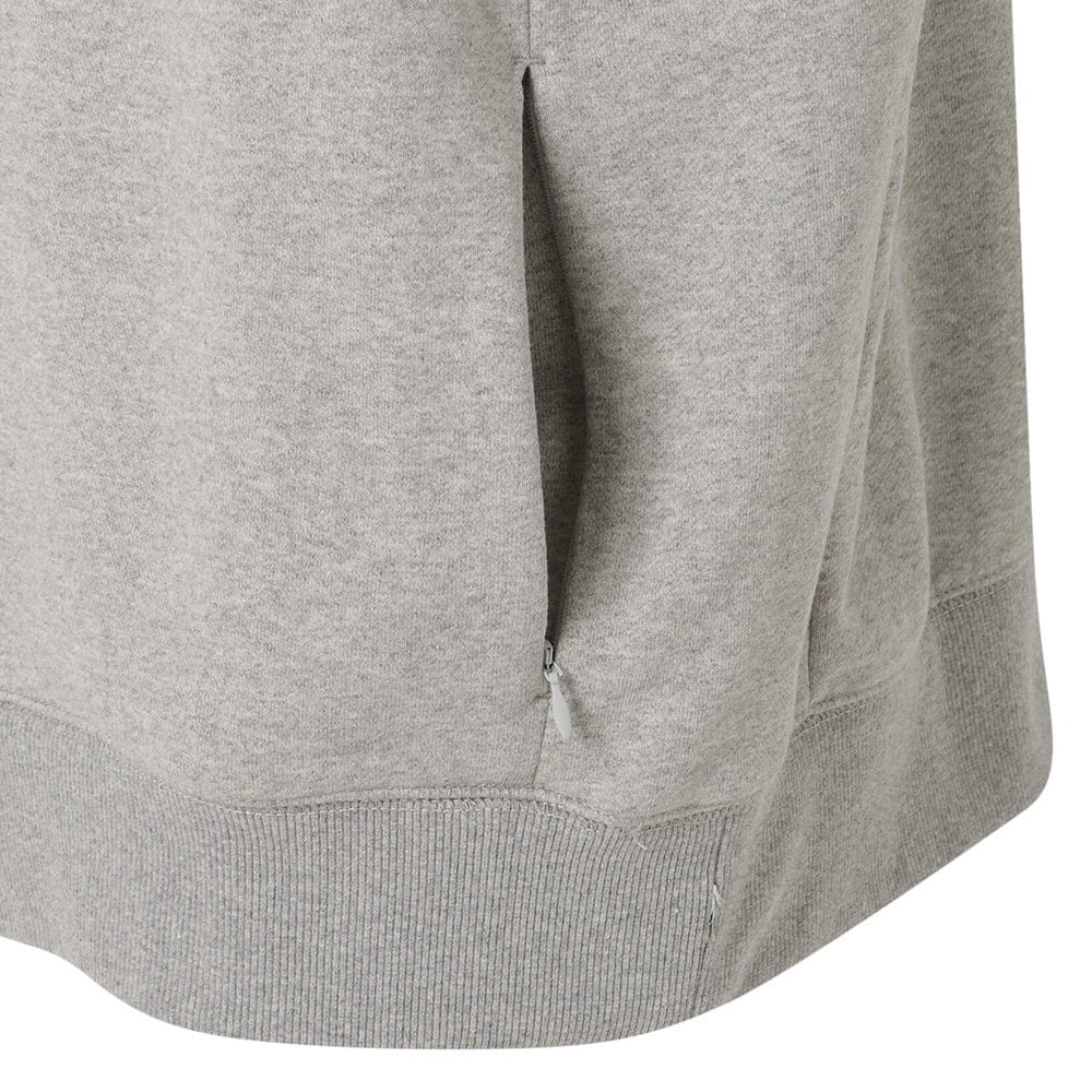Eco Hybrid Box Logo Sweatshirt - Light Grey