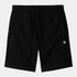 American Script Sweat Short - Black