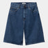W' Brandon Short - Blue (Stone Washed)