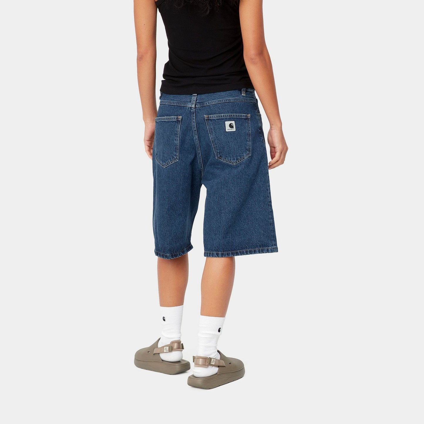 W' Brandon Short - Blue (Stone Washed)