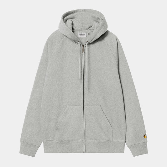 Hooded Chase Jacket - Grey Heather