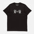 1305 Double Tigers Miltype T-shirt - Black