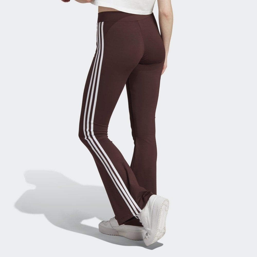 W' Flared Leggings - Shadow Brown