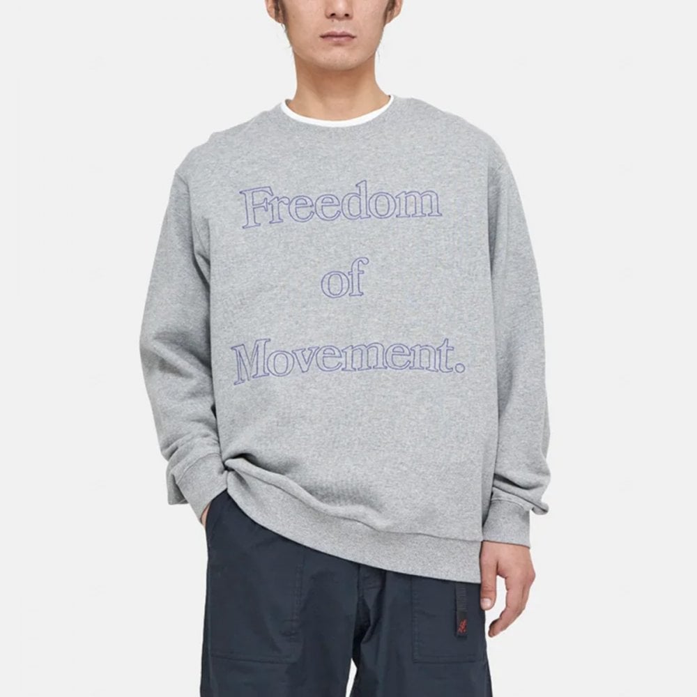 Movement Crew Sweatshirt - Heather Grey