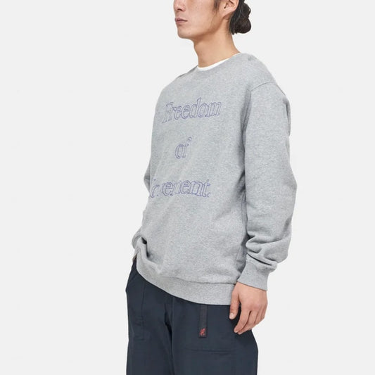 Movement Crew Sweatshirt - Heather Grey