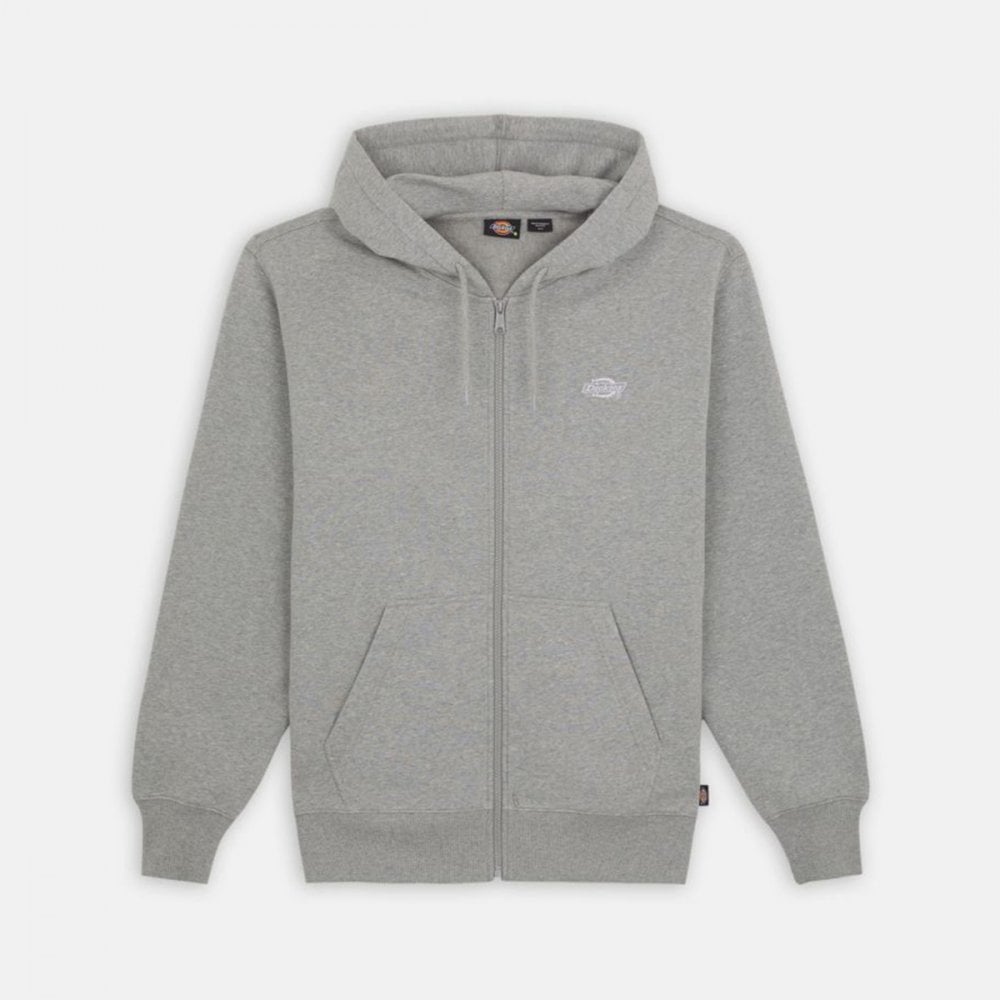 Summerdale Zip Through Hood - Grey Melange