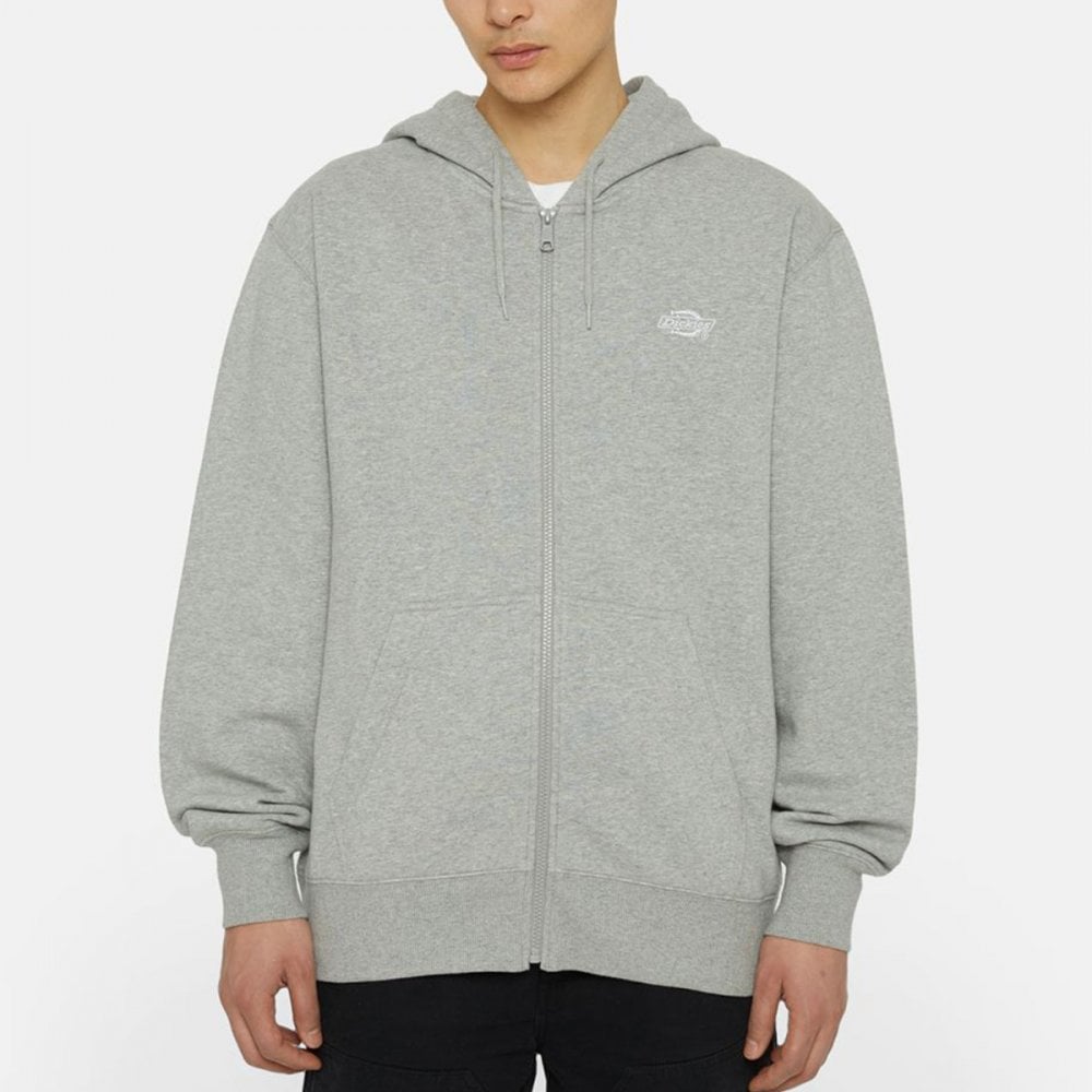 Summerdale Zip Through Hood - Grey Melange
