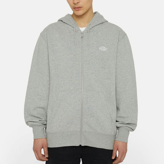 Summerdale Zip Through Hood - Grey Melange