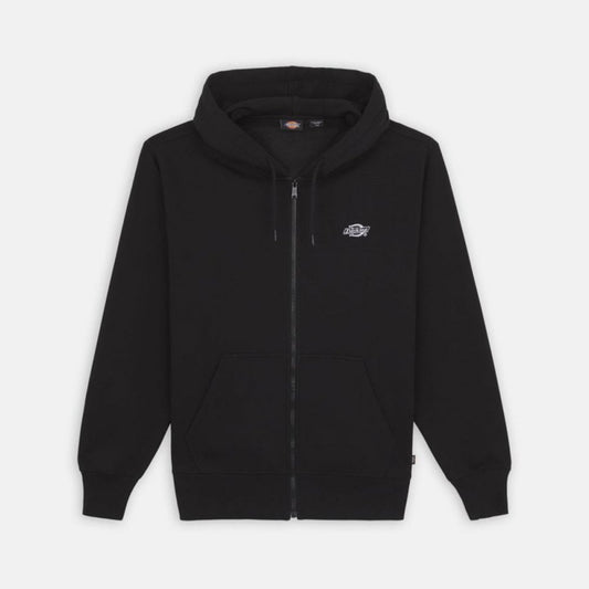 Summerdale Zip Through Hood - Black