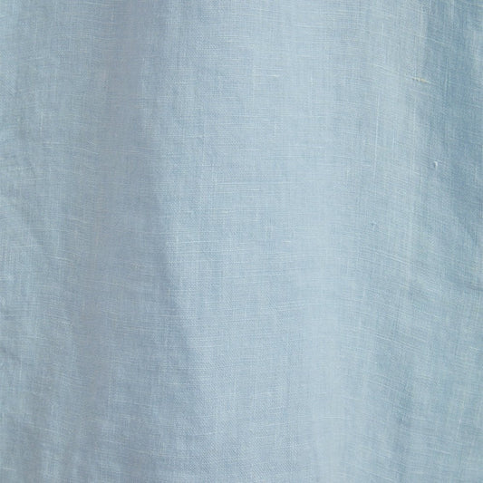 Linen Camp Collar Shirt 24 - Sky