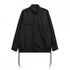 Non Down Military Long Sleeve Shirt - Black