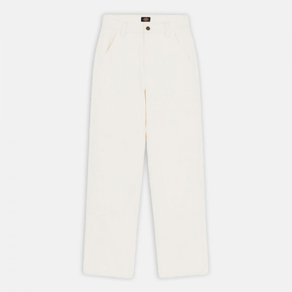 W' Madison Double Knee Denim Pant - White