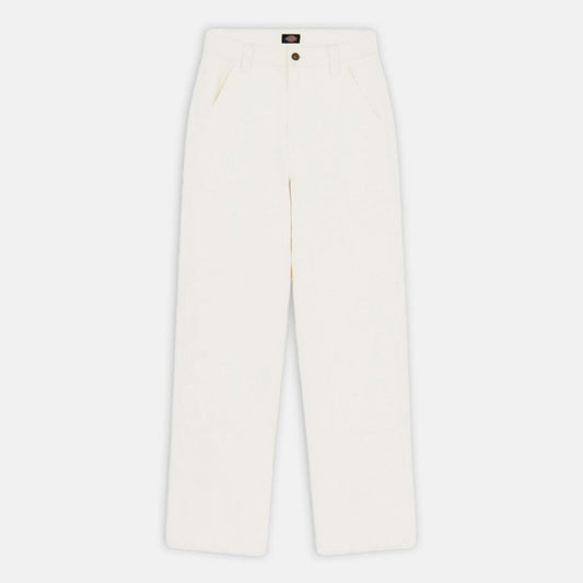W' Madison Double Knee Denim Pant - White